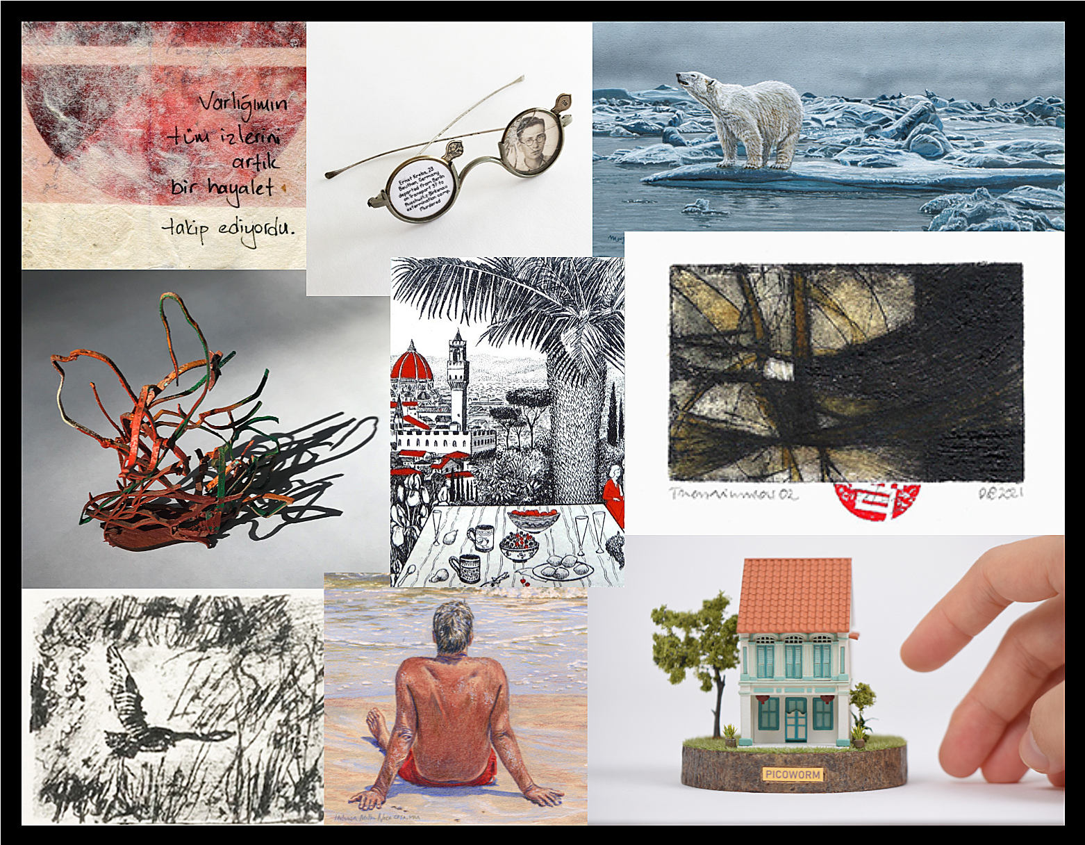 13ieme édition Internationale d'art miniature – Levis